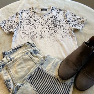 Zara men’s tshirt sweater